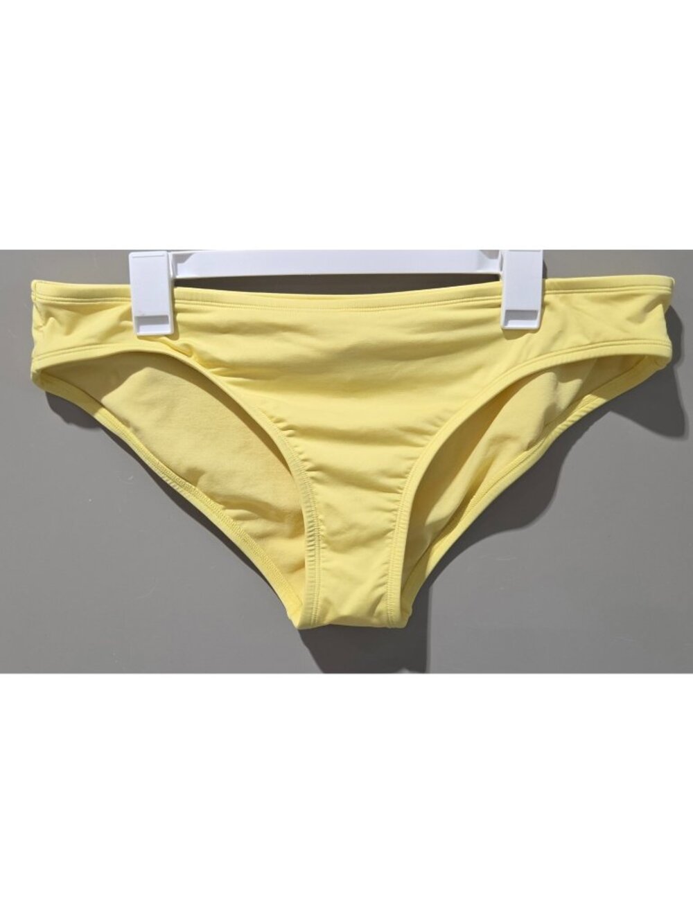 Kona Sol Bright Yellow Hipster Low Rise Bikini Swim Bottom -- Size XL 16/18